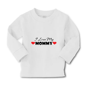 Baby Clothes I Love My Mommy Mom Mothers A Boy & Girl Clothes Cotton