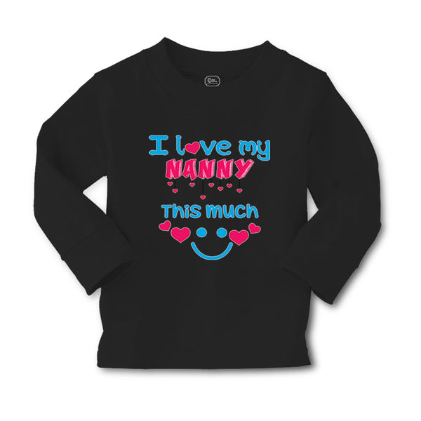 Baby Clothes I Love My Nanny This Much Grandmother Grandma Boy & Girl Clothes - Cute Rascals