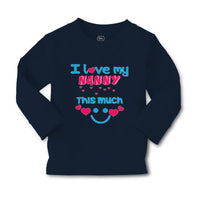 Baby Clothes I Love My Nanny This Much Grandmother Grandma Boy & Girl Clothes - Cute Rascals