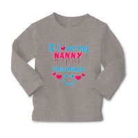 Baby Clothes I Love My Nanny This Much Grandmother Grandma Boy & Girl Clothes - Cute Rascals