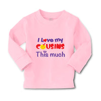 Baby Clothes I Love My Cousins This Much Pregnancy Announcement Cotton - Cute Rascals