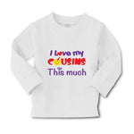 Baby Clothes I Love My Cousins This Much Pregnancy Announcement Cotton - Cute Rascals