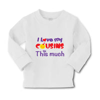 Baby Clothes I Love My Cousins This Much Pregnancy Announcement Cotton - Cute Rascals