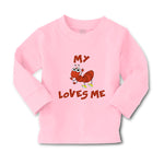Baby Clothes My Aunt Loves Me Auntie Style D Boy & Girl Clothes Cotton - Cute Rascals