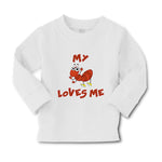 Baby Clothes My Aunt Loves Me Auntie Style D Boy & Girl Clothes Cotton - Cute Rascals