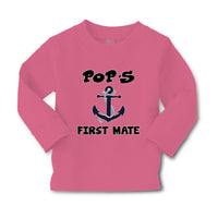 Baby Clothes Pop's First Mate Grandpa Grandfather Boy & Girl Clothes Cotton - Cute Rascals