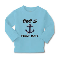 Baby Clothes Pop's First Mate Grandpa Grandfather Boy & Girl Clothes Cotton - Cute Rascals