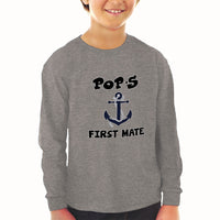 Baby Clothes Pop's First Mate Grandpa Grandfather Boy & Girl Clothes Cotton - Cute Rascals