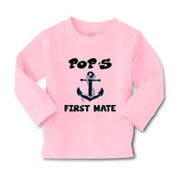 Baby Clothes Pop's First Mate Grandpa Grandfather Boy & Girl Clothes Cotton - Cute Rascals