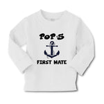 Baby Clothes Pop's First Mate Grandpa Grandfather Boy & Girl Clothes Cotton - Cute Rascals