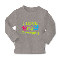 Baby Clothes I Love My Grammy Grandmother Grandma B Boy & Girl Clothes Cotton - Cute Rascals