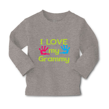 Baby Clothes I Love My Grammy Grandmother Grandma B Boy & Girl Clothes Cotton