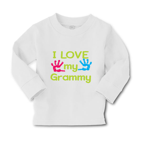 Baby Clothes I Love My Grammy Grandmother Grandma B Boy & Girl Clothes Cotton - Cute Rascals