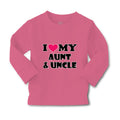 Baby Clothes I Love My Aunt and Uncle Boy & Girl Clothes Cotton
