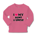 Baby Clothes I Love My Aunt and Uncle Boy & Girl Clothes Cotton - Cute Rascals