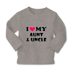 Baby Clothes I Love My Aunt and Uncle Boy & Girl Clothes Cotton - Cute Rascals