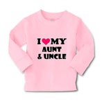 Baby Clothes I Love My Aunt and Uncle Boy & Girl Clothes Cotton - Cute Rascals