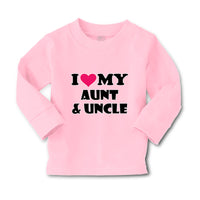Baby Clothes I Love My Aunt and Uncle Boy & Girl Clothes Cotton - Cute Rascals