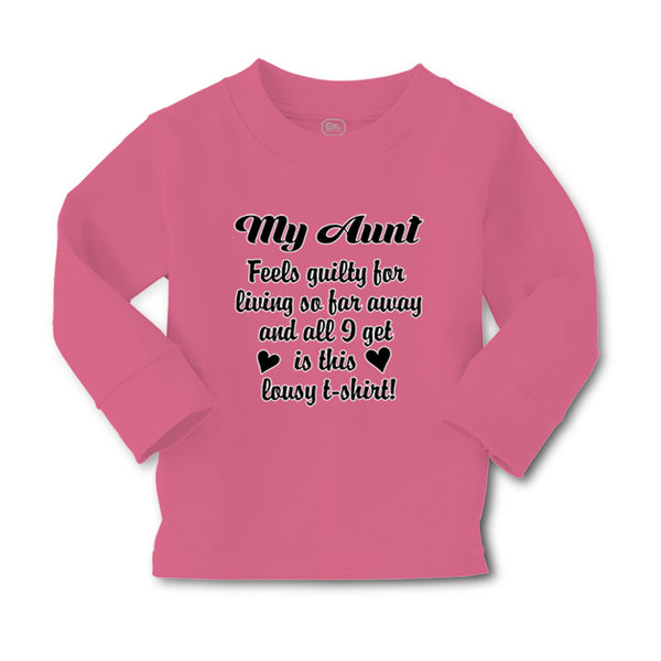 Baby Clothes My Aunt Feels Guilty Living I Got Lousy Shirt! Boy & Girl Clothes - Cute Rascals