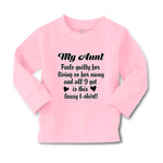 Baby Clothes My Aunt Feels Guilty Living I Got Lousy Shirt! Boy & Girl Clothes - Cute Rascals