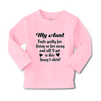 Baby Clothes My Aunt Feels Guilty Living I Got Lousy Shirt! Boy & Girl Clothes - Cute Rascals