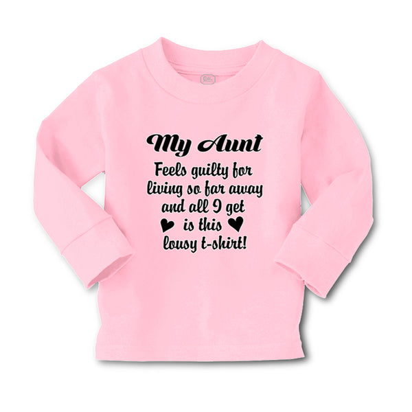 Baby Clothes My Aunt Feels Guilty Living I Got Lousy Shirt! Boy & Girl Clothes - Cute Rascals