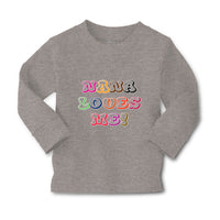 Baby Clothes Nana Loves Me! Boy & Girl Clothes Cotton - Cute Rascals