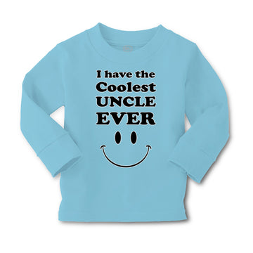 Baby Clothes I Have The Coolest Uncle Ever Boy & Girl Clothes Cotton