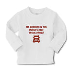 Baby Clothes My Grandpa Is The World's Best Truck Driver Grandfather Cotton - Cute Rascals