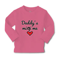 Baby Clothes Daddy's Mini Me Dad Father Humor Funny Gag Boy & Girl Clothes - Cute Rascals