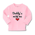 Baby Clothes Daddy's Mini Me Dad Father Humor Funny Gag Boy & Girl Clothes