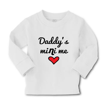 Baby Clothes Daddy's Mini Me Dad Father Humor Funny Gag Boy & Girl Clothes