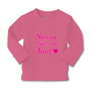 Baby Clothes Sassy like My Aunt Boy & Girl Clothes Cotton
