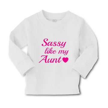 Baby Clothes Sassy like My Aunt Boy & Girl Clothes Cotton
