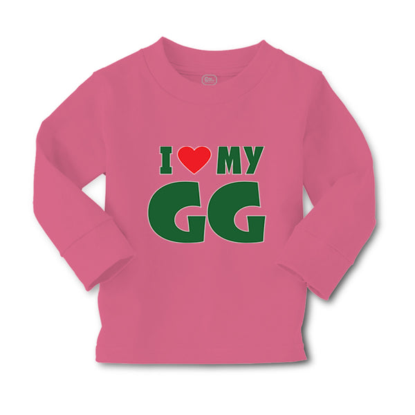 Baby Clothes I Love My Gg Grandma Grandmother Boy & Girl Clothes Cotton - Cute Rascals