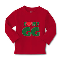 Baby Clothes I Love My Gg Grandma Grandmother Boy & Girl Clothes Cotton - Cute Rascals