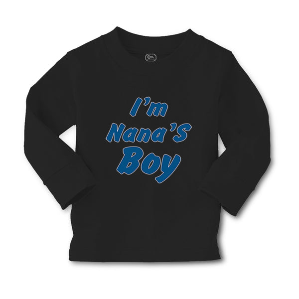 Baby Clothes I'M Nana's Boy Grandmother Grandma Boy & Girl Clothes Cotton - Cute Rascals