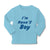 Baby Clothes I'M Nana's Boy Grandmother Grandma Boy & Girl Clothes Cotton - Cute Rascals