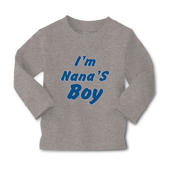 Baby Clothes I'M Nana's Boy Grandmother Grandma Boy & Girl Clothes Cotton - Cute Rascals
