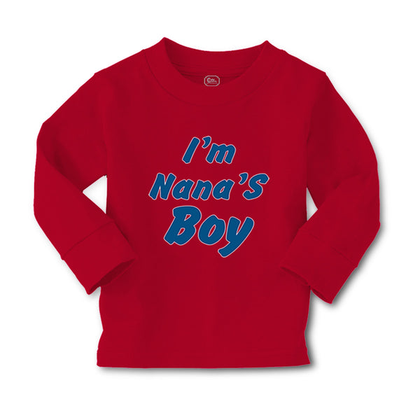 Baby Clothes I'M Nana's Boy Grandmother Grandma Boy & Girl Clothes Cotton - Cute Rascals