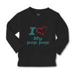 Baby Clothes I Love My Pop Pop Grandfather Grandpa Boy & Girl Clothes Cotton - Cute Rascals