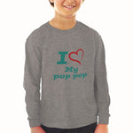 Baby Clothes I Love My Pop Pop Grandfather Grandpa Boy & Girl Clothes Cotton - Cute Rascals