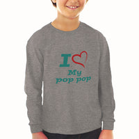 Baby Clothes I Love My Pop Pop Grandfather Grandpa Boy & Girl Clothes Cotton - Cute Rascals