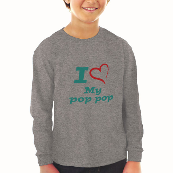 Baby Clothes I Love My Pop Pop Grandfather Grandpa Boy & Girl Clothes Cotton - Cute Rascals