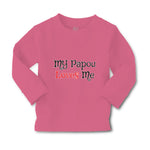 Baby Clothes My Papou Loves Me Grandmother Grandma Boy & Girl Clothes Cotton - Cute Rascals