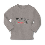 Baby Clothes My Papou Loves Me Grandmother Grandma Boy & Girl Clothes Cotton - Cute Rascals