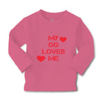 Baby Clothes My Gg Loves Me Grandma Grandmother Boy & Girl Clothes Cotton - Cute Rascals