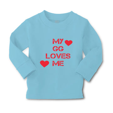 Baby Clothes My Gg Loves Me Grandma Grandmother Boy & Girl Clothes Cotton