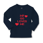 Baby Clothes My Gg Loves Me Grandma Grandmother Boy & Girl Clothes Cotton - Cute Rascals