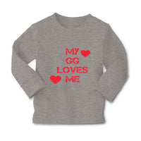 Baby Clothes My Gg Loves Me Grandma Grandmother Boy & Girl Clothes Cotton - Cute Rascals